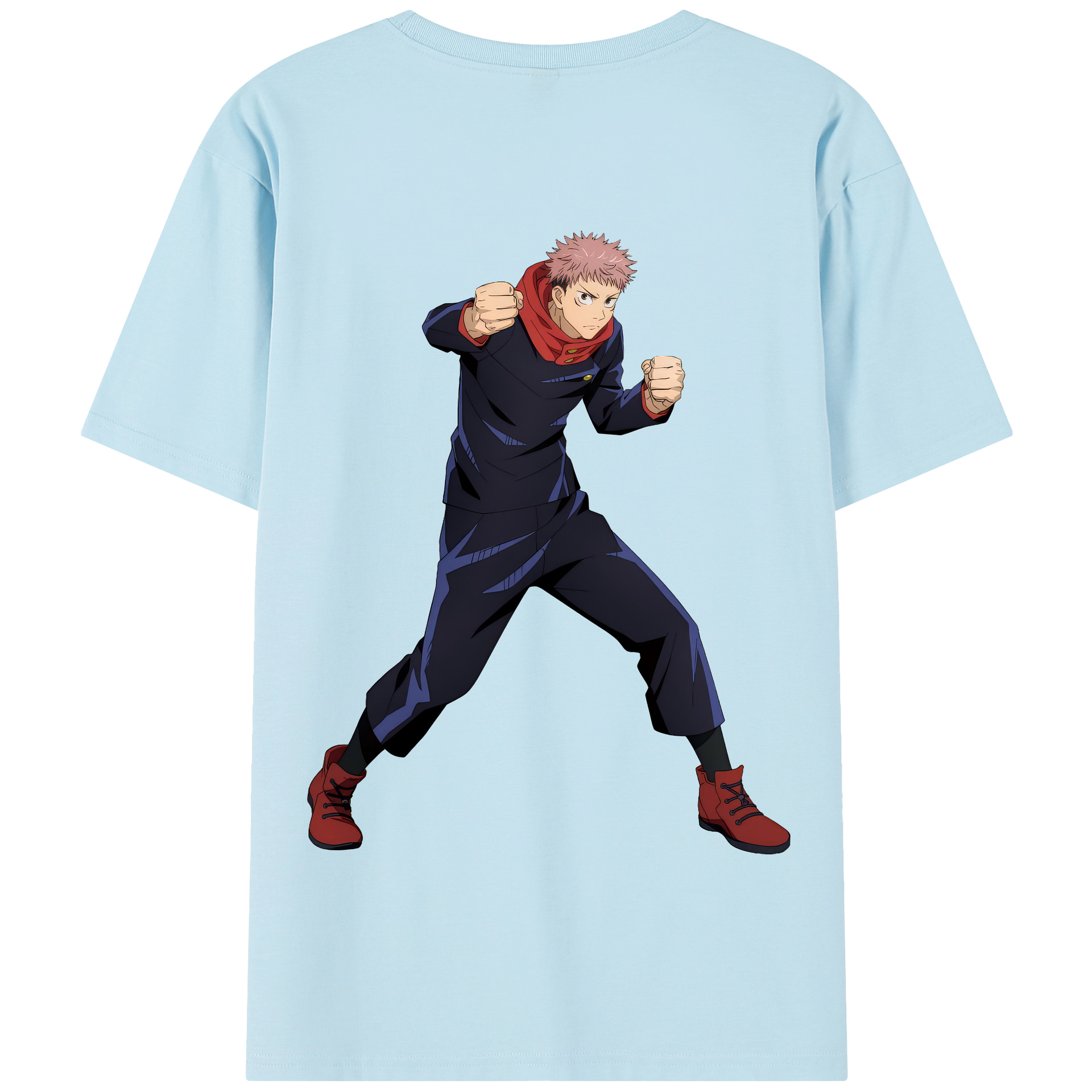 （画像用） 呪術廻戦 Jujutsu Kaisen 綿100％半袖Tシャツ（背面プリント）